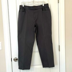 Wonderly SZ 16PA gray straight leg, dress pants, business, casual, plus size